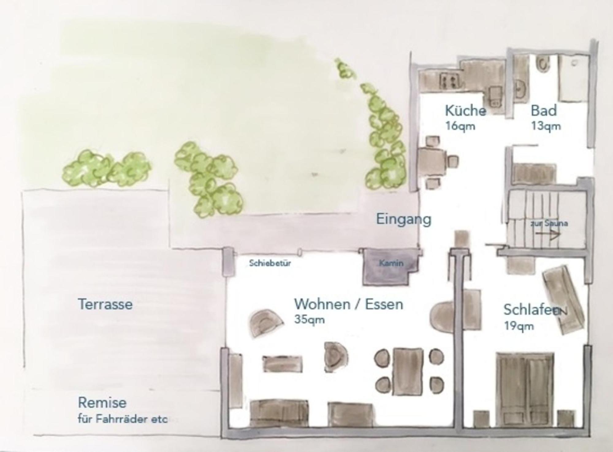 Achterdeck Mit Sauna Eckernförde Eksteriør bilde